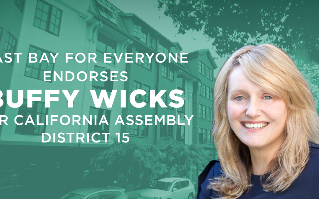 Our AD15 Endorsement: Buffy Wicks
